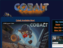 Tablet Screenshot of playcobalt.com